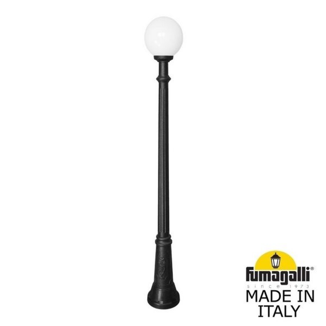 Наземный фонарь IP55 Fumagalli Globe 250 G25.156.000.AYE27 в форме шара — фото 1