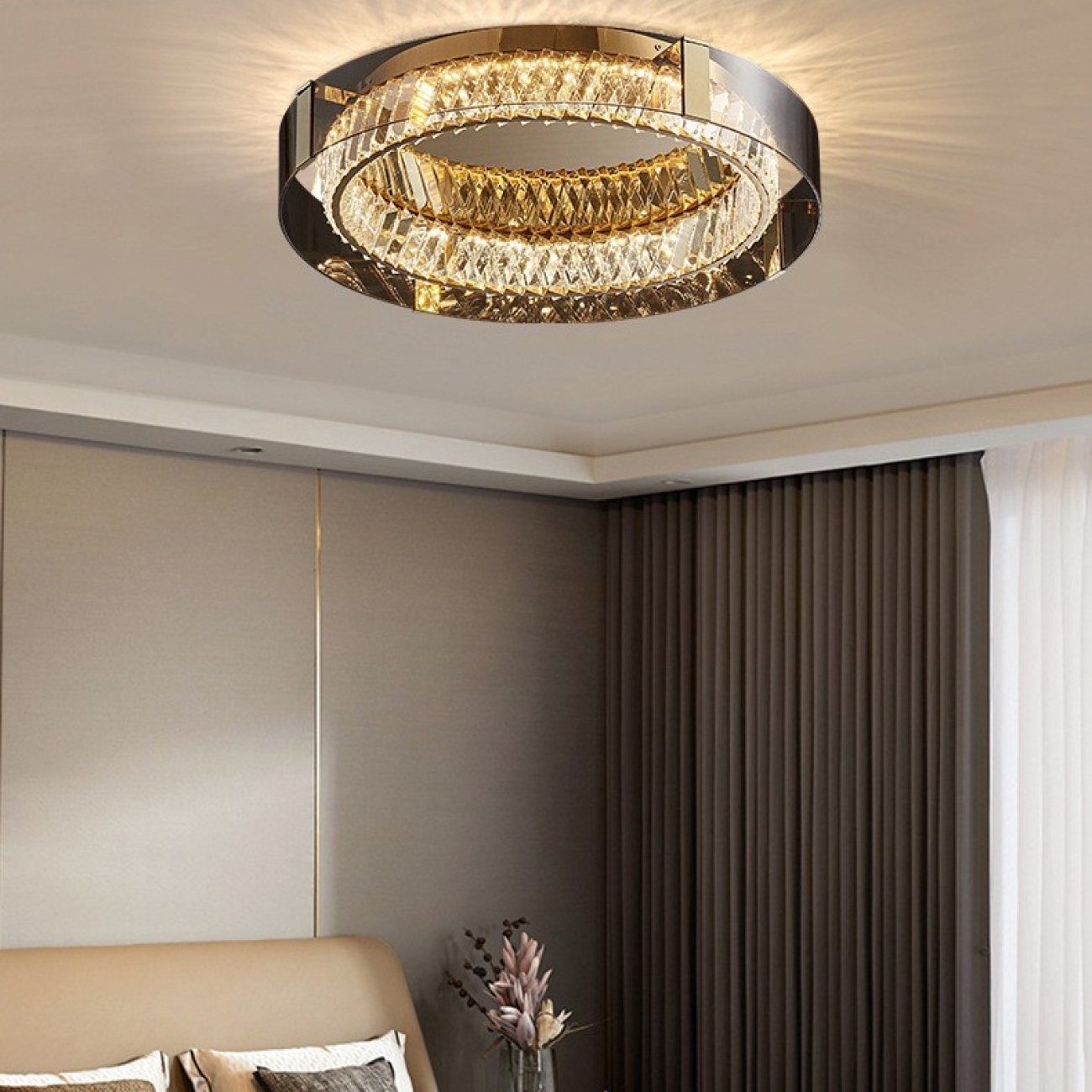 Протолочный светильник LED PERSEY D80 Amber Трех ImperiumLoft Persey01 (223746-23) — фото 5