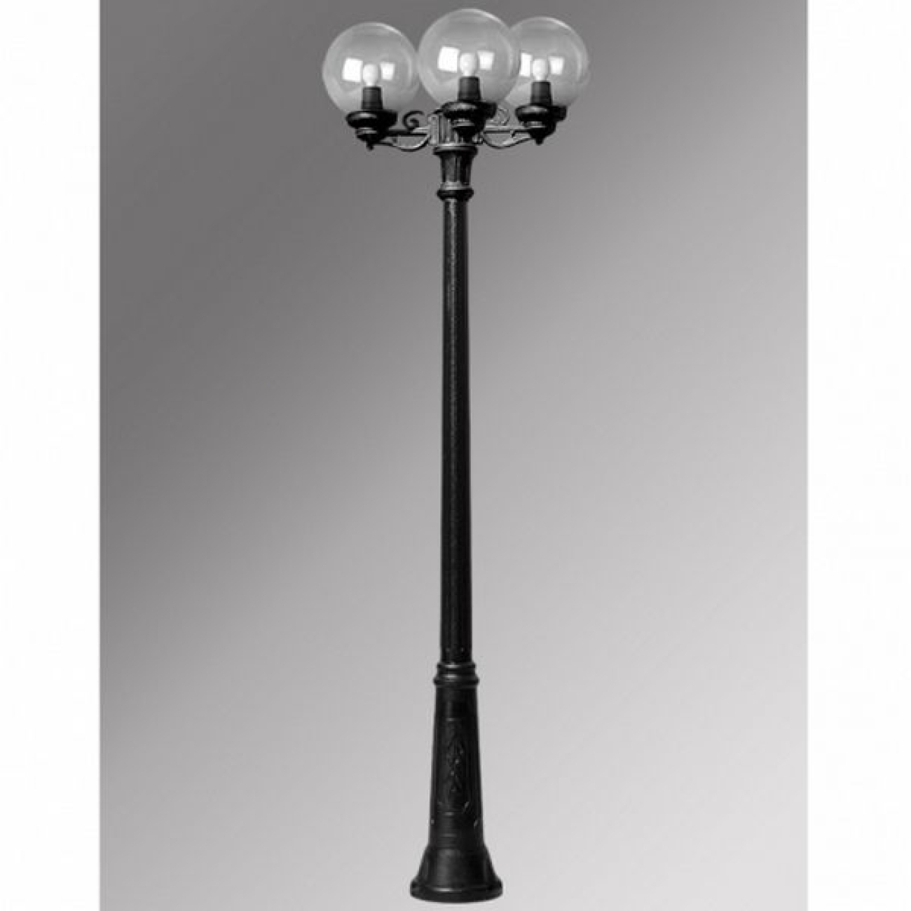 Наземный светильник IP55 уличный Fumagalli Gig BISSO/G300 3L G30.156.S30.AXE27 в форме шара