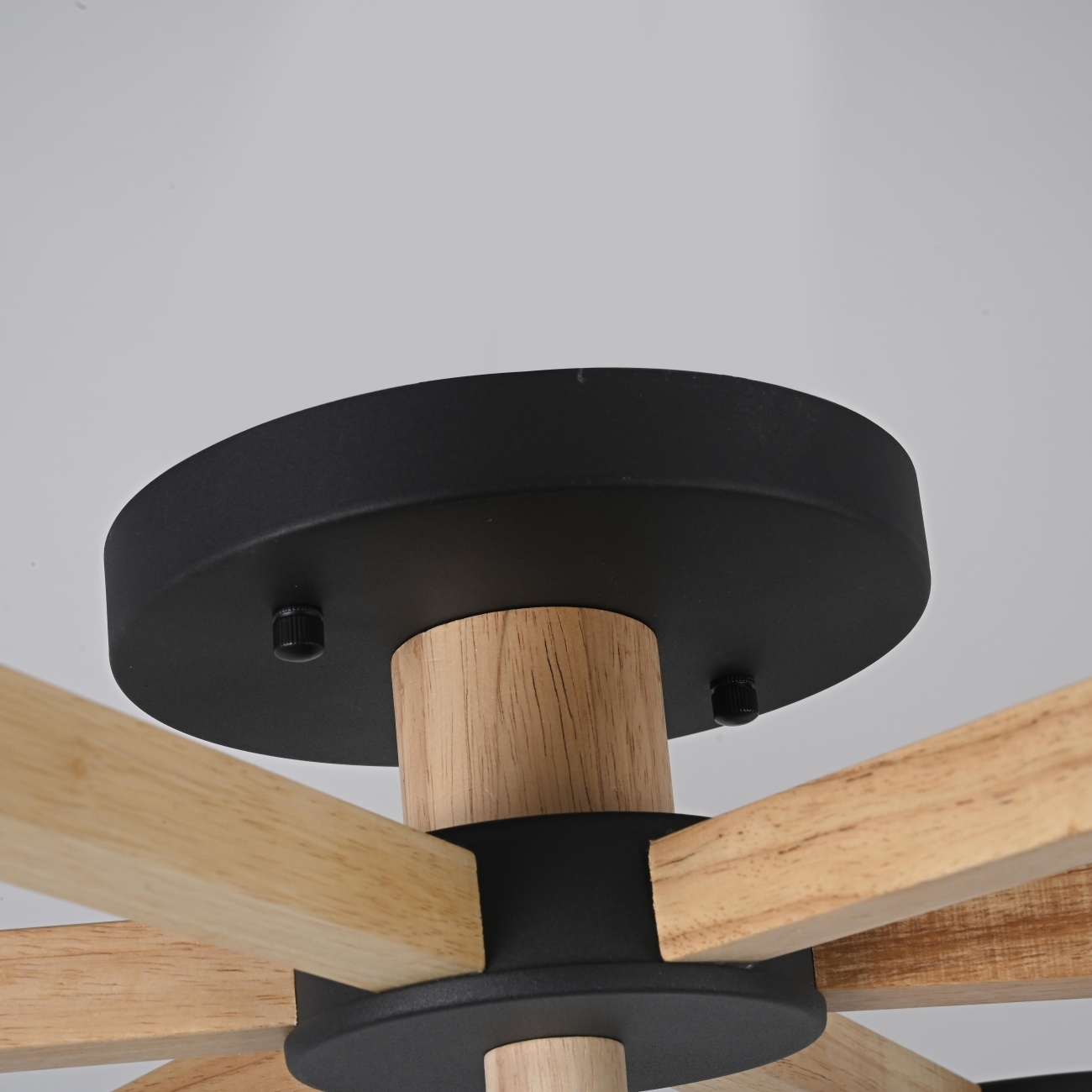 Потолочная люстра LED на штанге Turna 6 Black By ImperiumLoft Turna01 (Умный дом, Алиса) 178336-26 — фото 3