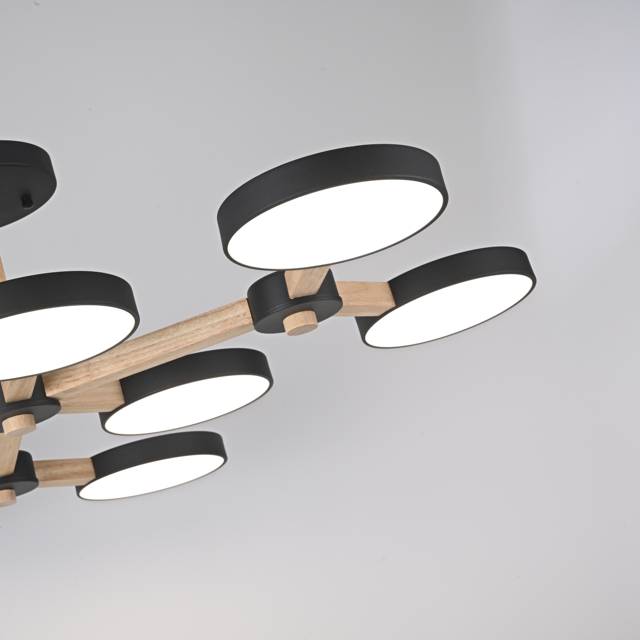 Потолочная люстра на штанге LED TURNA Черный ImperiumLoft Turna-X01 (178306-26, Умный дом, WiFi, голосовое управление) — фото 4