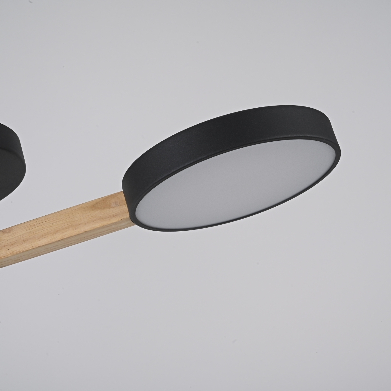 Люстра потолочная накладная на 3 лампы LED на штанге Turna 3 Black By ImperiumLoft Turna01 (Умный дом, Алиса) 178331-26 — фото 6
