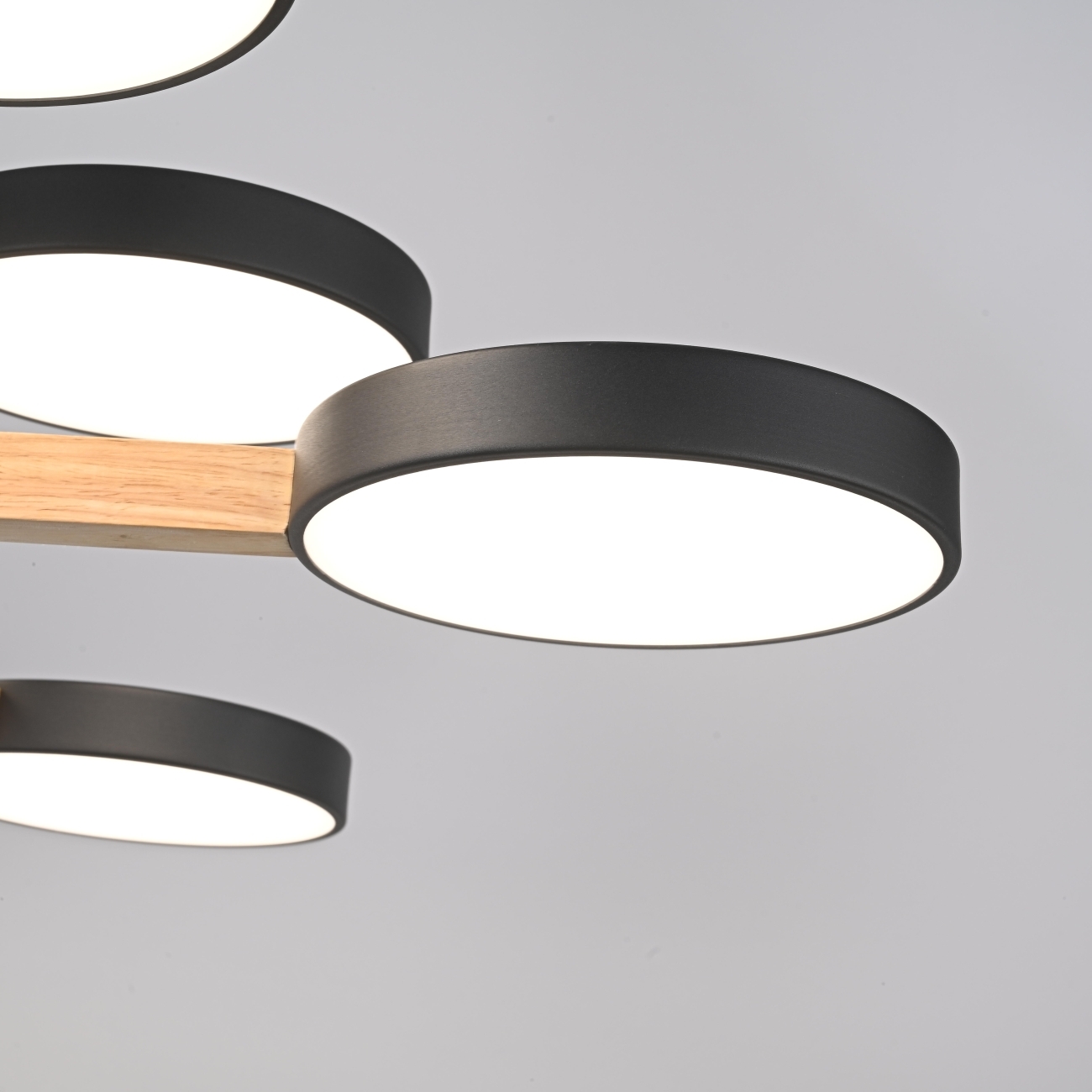 Потолочная люстра LED на штанге Turna Dbl L12 Black By ImperiumLoft Turna-Dbl01 (Умный дом, Алиса) 229086-26 — фото 4