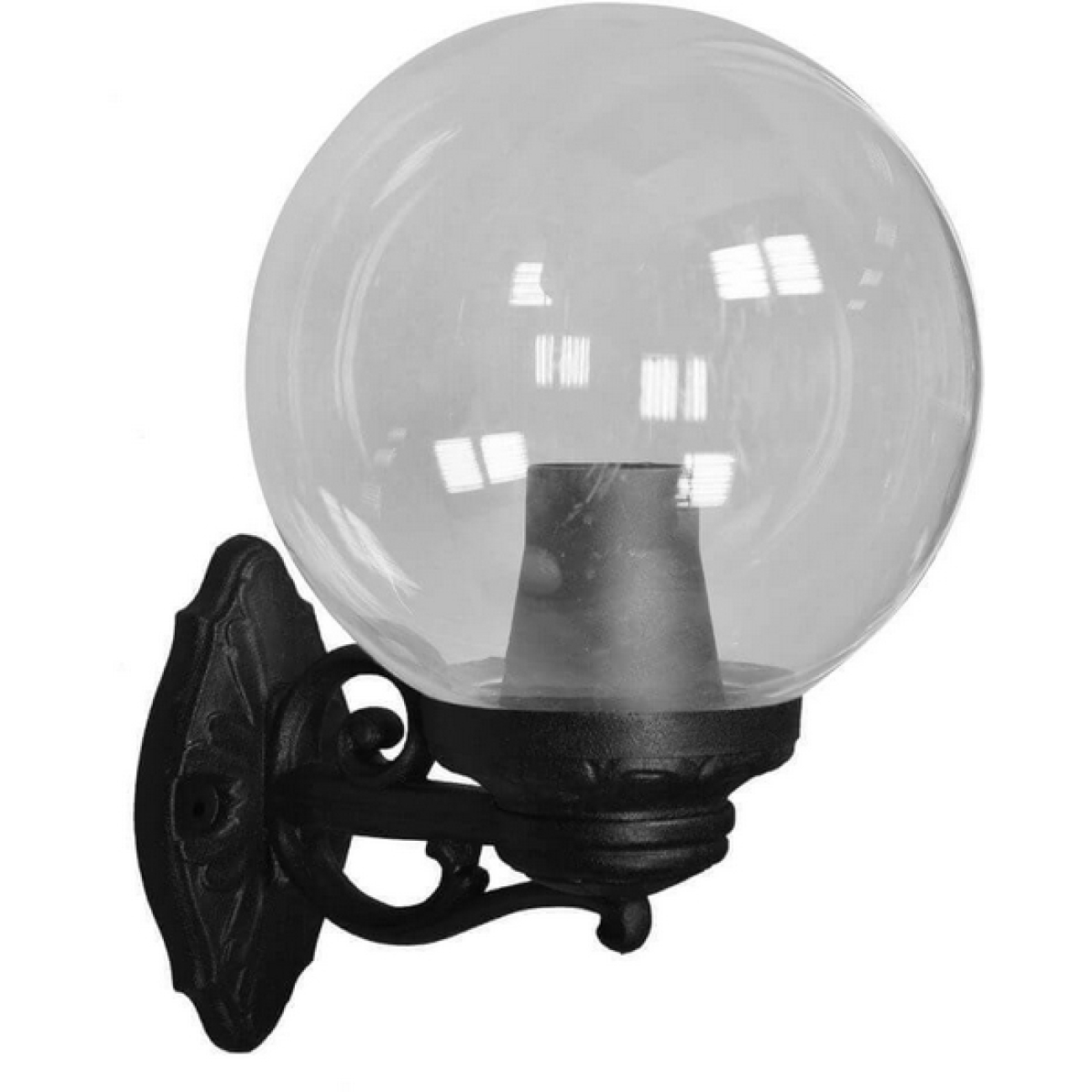 Настенный фонарь уличный IP55 в форме шара Fumagalli Globe 250 G25.131.000.AXE27 — фото 1