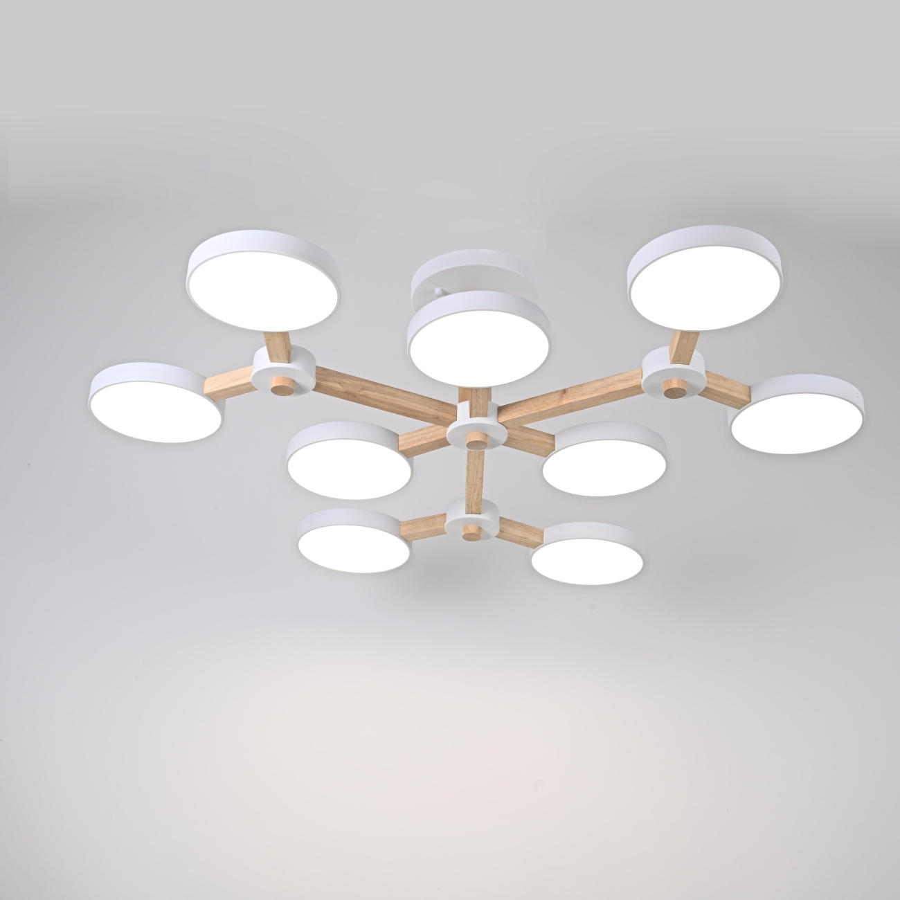 Потолочная люстра на штанге LED TURNA Белый ImperiumLoft Turna-X01 (178304-26, Умный дом, WiFi, голосовое управление) — фото 4