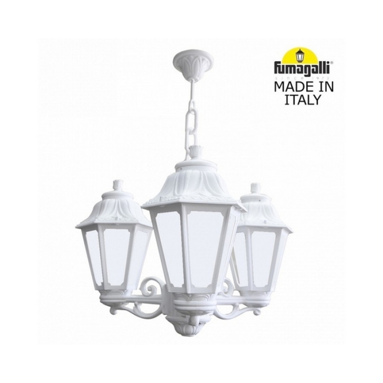 Светильник уличный подвесной Fumagalli Sichem/Rut 3L (Люстра) E26.120.S30.WYE27 — фото 1