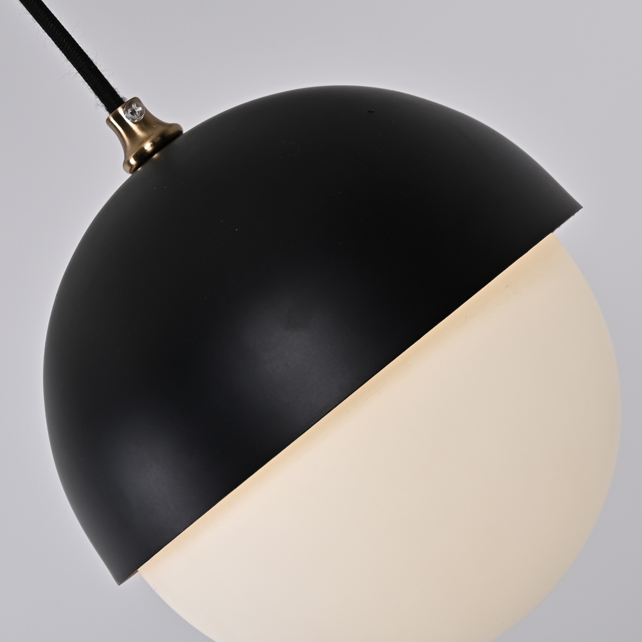 Потолочный светильник подвесной шириной 20 см Olve B By ImperiumLoft Olve_B_01 334018-26 в форме шара — фото 8