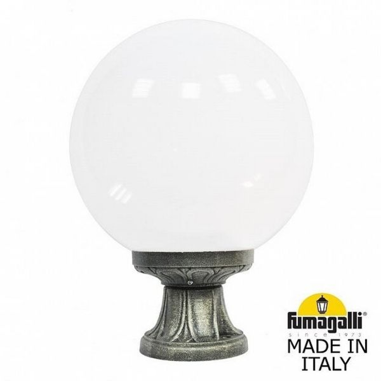 Наземный светильник IP55 уличный Fumagalli Mikrolot/G300. G30.110.000.BYE27 в форме шара
