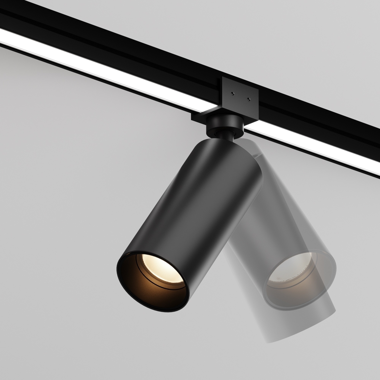 Трековый светильник низковольтный LED 16W 48V Maytoni Technical Focus O-TR01-1-S-16WB3K — фото 5