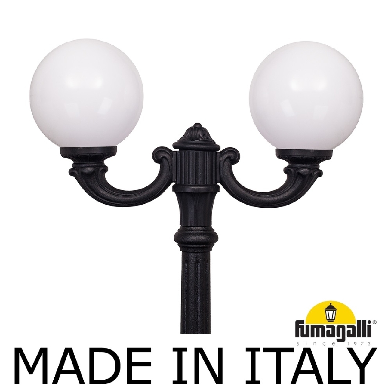 Наземный фонарь IP55 Fumagalli Globe 250 G25.157.R20.AYE27 шарики — фото 2