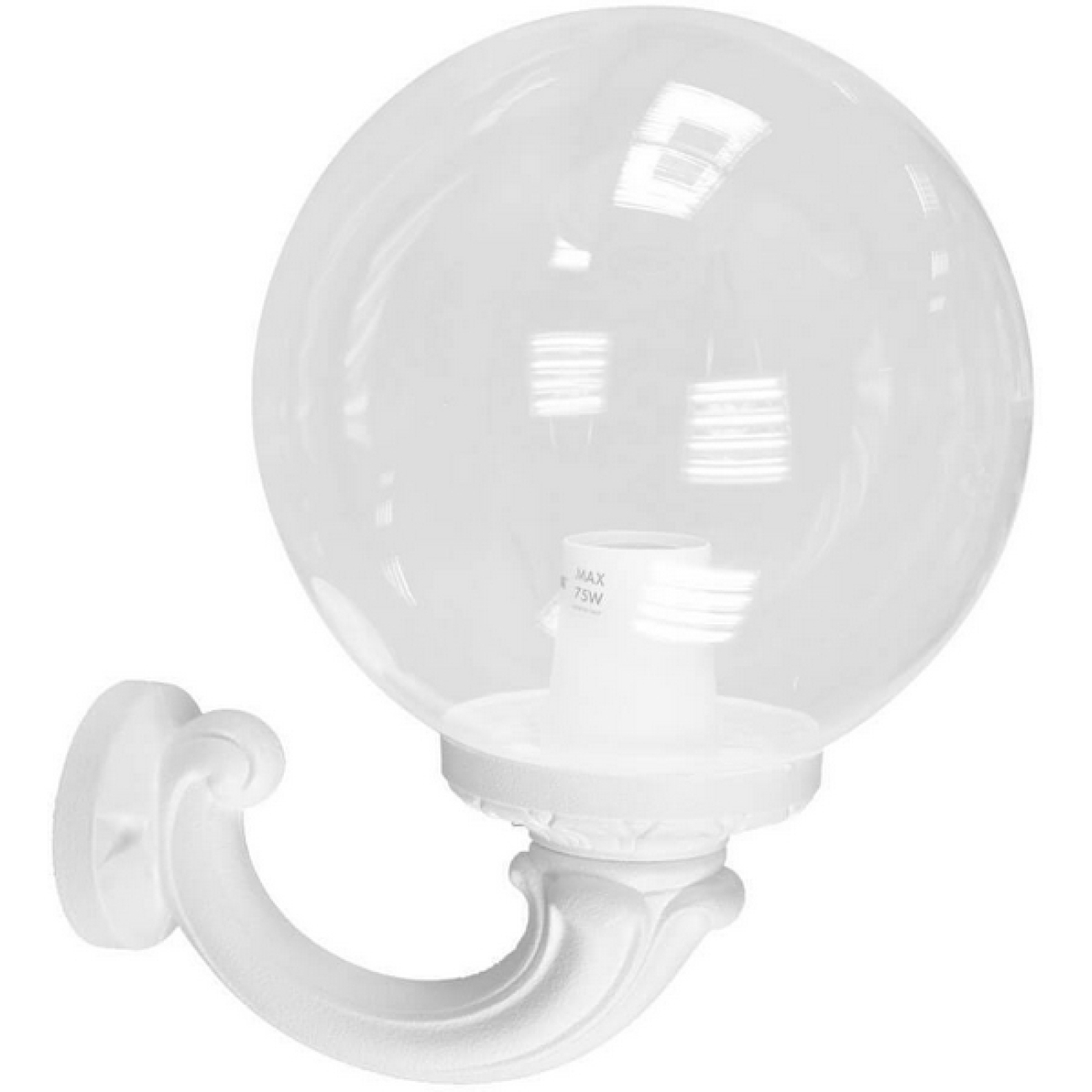Настенный фонарь уличный IP55 в форме шара Fumagalli Globe 300 G30.132.000.WXE27 — фото 1