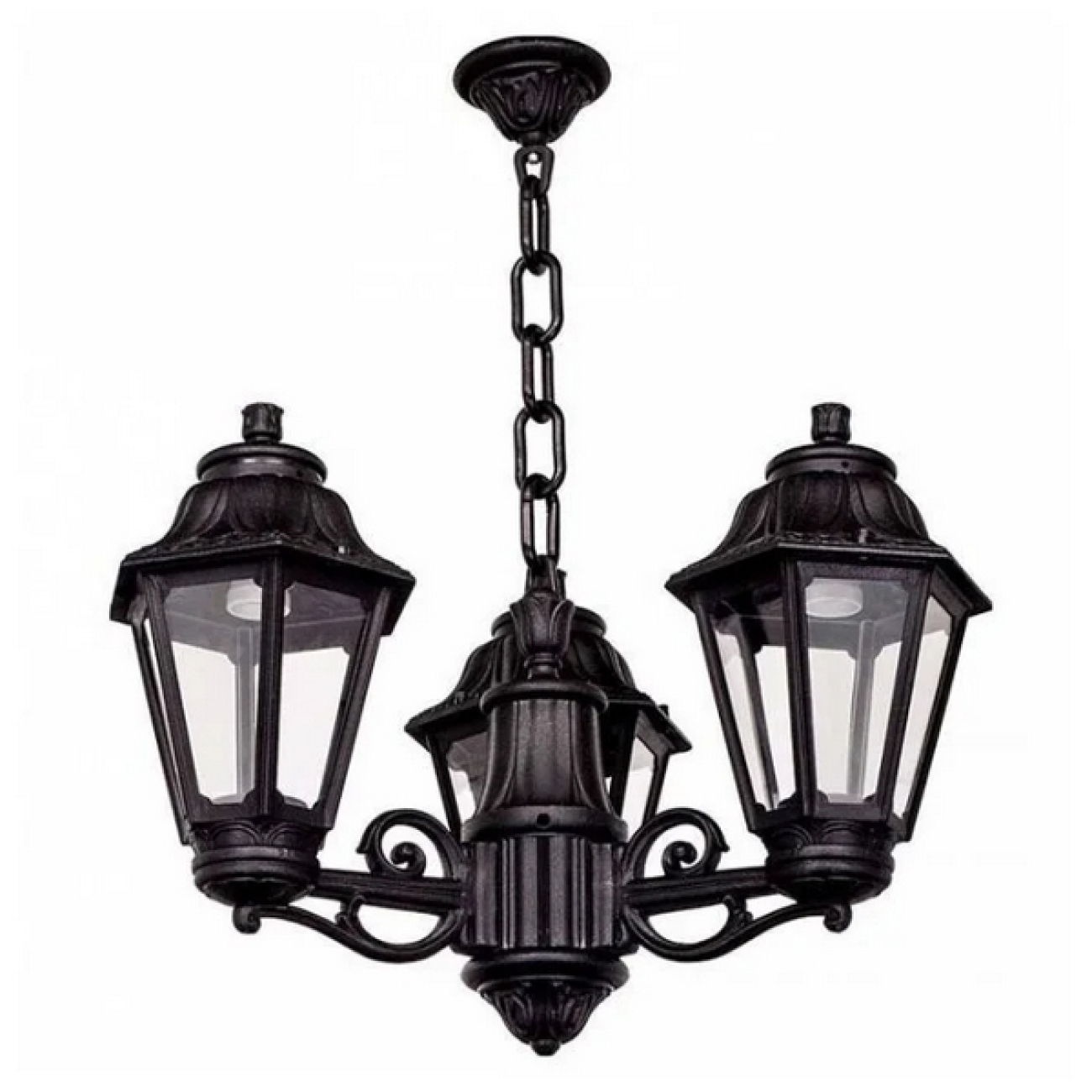 Светильник уличный подвесной Fumagalli Sichem/Rut 3L (Люстра) E26.120.S30.AXE27 — фото 1