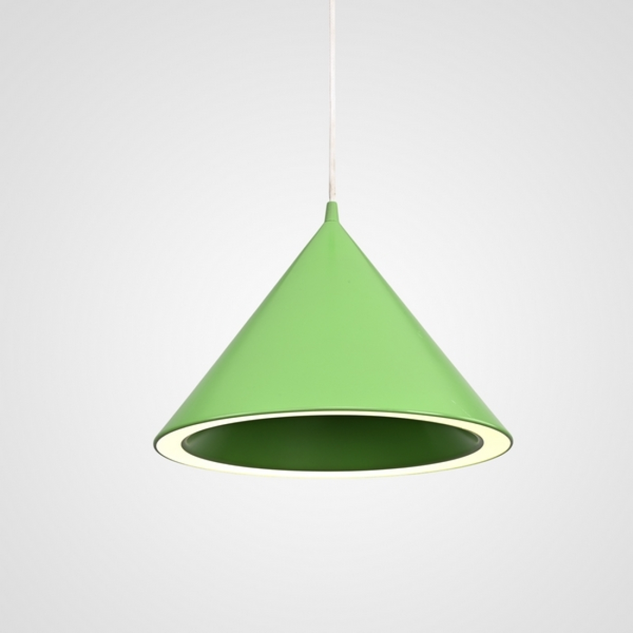 Подвесной светильник LED светодиодный Woud Annular D25 Bright Green By ImperiumLoft Contour 302462-26 — фото 1