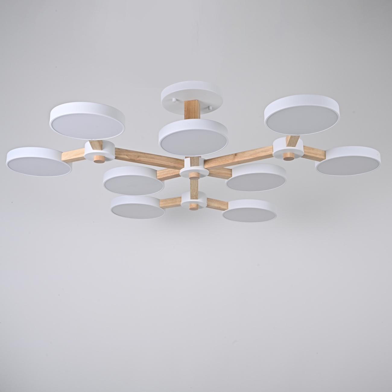 Потолочная люстра на штанге LED TURNA Белый ImperiumLoft Turna-X01 (178304-26, Умный дом, WiFi, голосовое управление) — фото 2