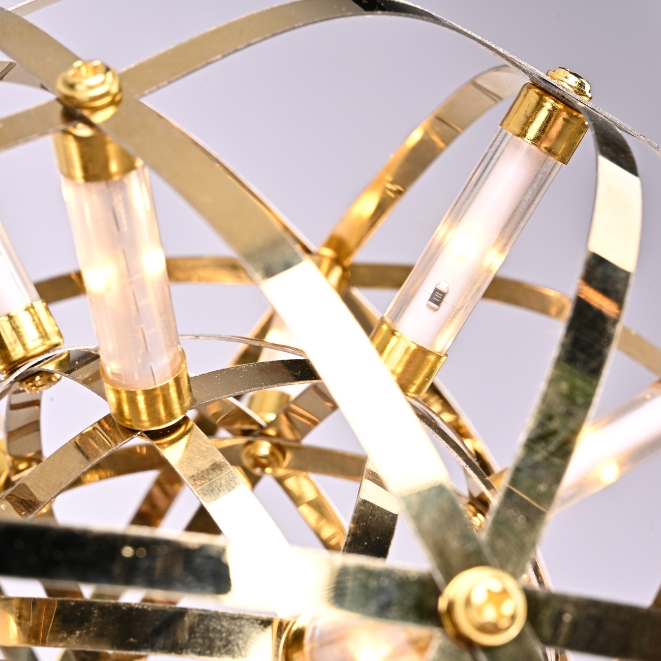 Подвесной светильник LED Mi Raimond Lamp D20 Gold By ImperiumLoft Mi_Raimond01 302461-22 в форме шара — фото 3
