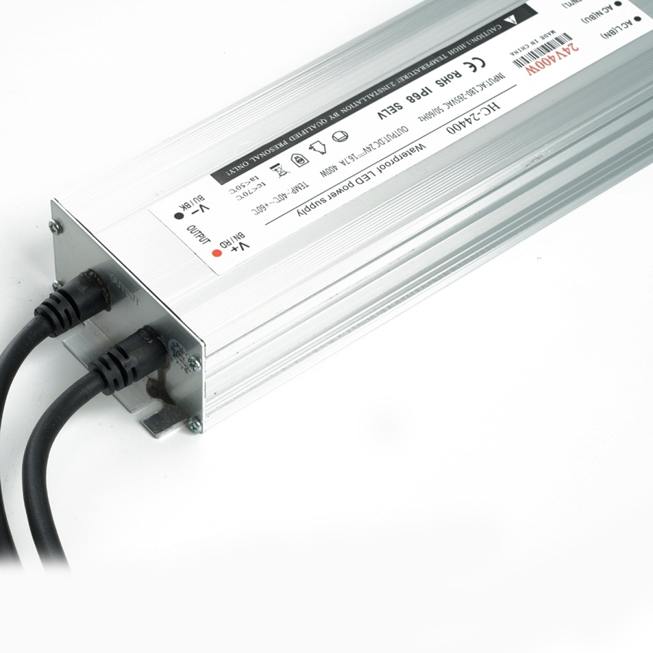 Трансформатор электронный для светодиодной ленты 400W 24V IP67 (драйвер) Feron LB007 48744 — фото 3