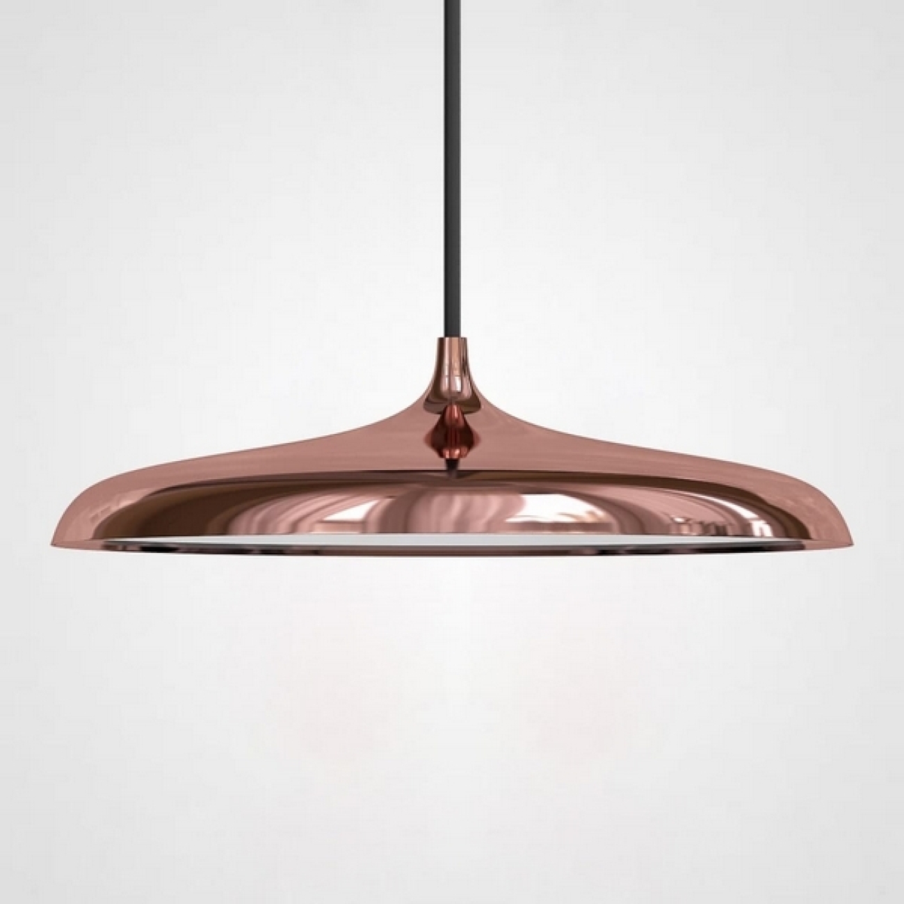 Подвесной светильник Nordlux Artist Pendant D25 Copper ImperiumLoft Plate01 (189850-26) — фото 1