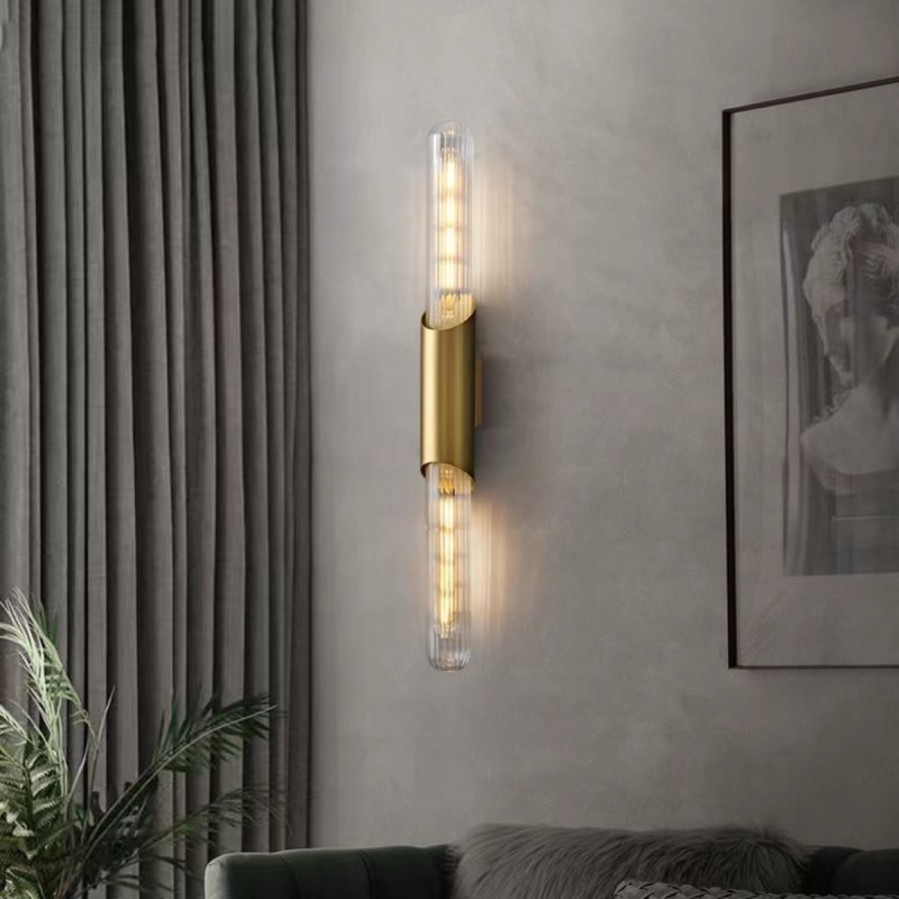 Настенный светильник LEINO B WALL Brass ImperiumLoft Leino-B-Wall01 (230029-23) — фото 6