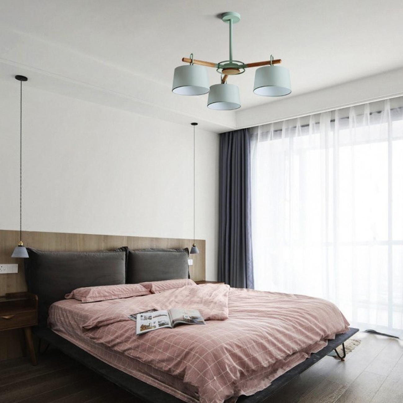 Потолочная люстра на штанге Even 3 Olive By ImperiumLoft Even01 178365-26 — фото 2