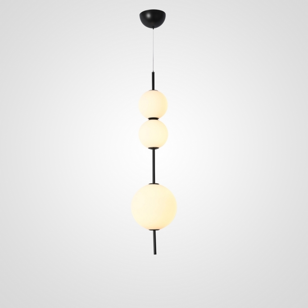 Подвесной светильник LED White Beads Pendant B D40 By ImperiumLoft 40.2133-0 275305-22 шарики — фото 1