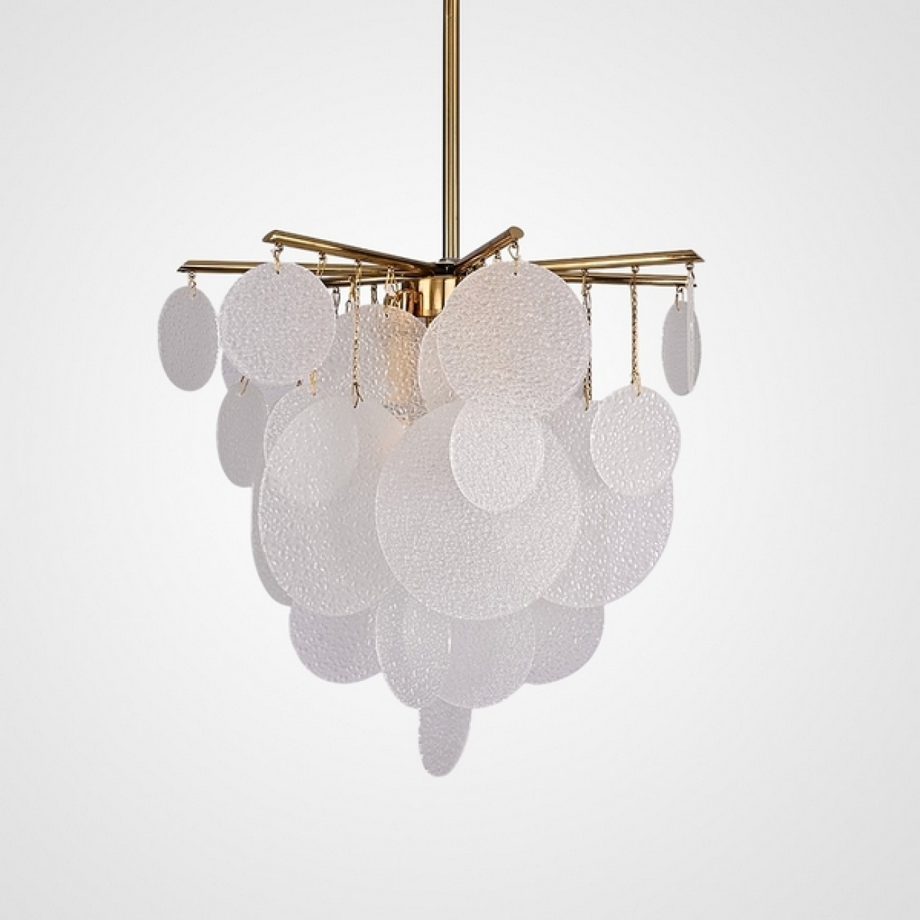 Потолочная люстра на штанге Nimbus Glass D43 By ImperiumLoft 313265-22 313265-22 — фото 1