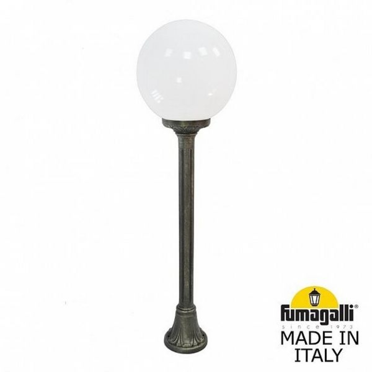 Наземный светильник IP55 уличный Fumagalli Mizar.R/G300. G30.151.000.BYE27 в форме шара