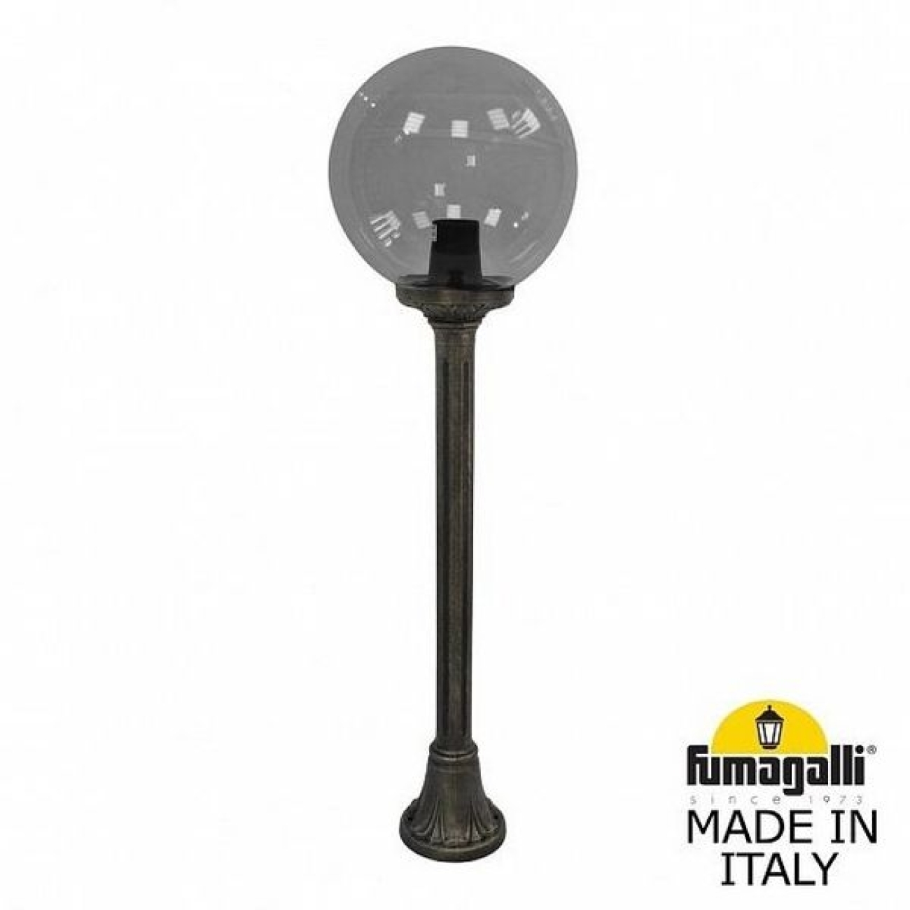 Наземный светильник IP55 уличный Fumagalli Mizar.R/G300. G30.151.000.BZE27 в форме шара