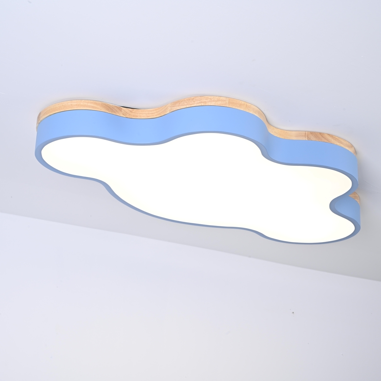 Потолочный светильник LED для детской Cloud Eco D83 Blue By ImperiumLoft Cloud-Eco01 (Умный дом, Алиса) 189505-26 — фото 4
