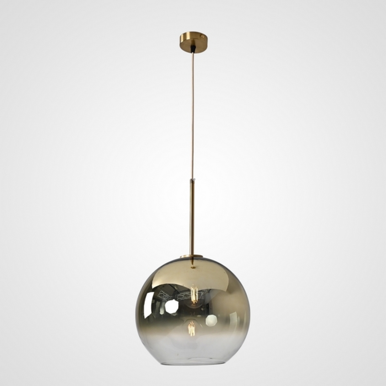 Подвесной светильник Passage One D30 Gold By ImperiumLoft Passage-One01 312596-26 в форме шара — фото 1