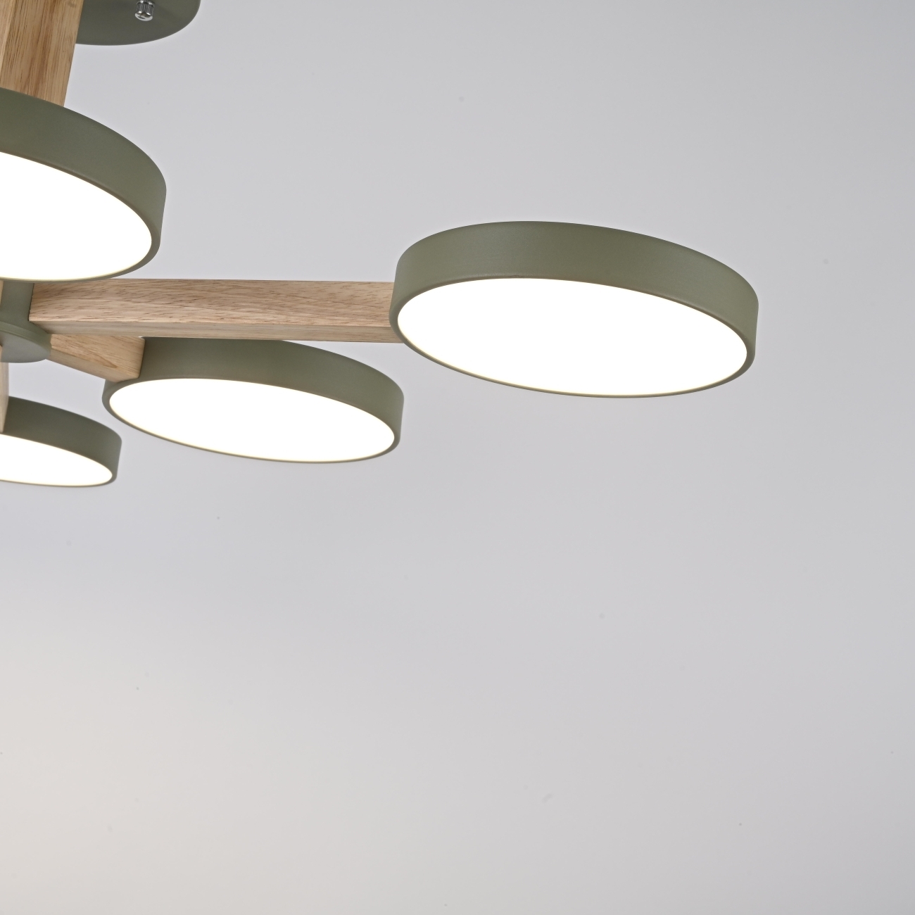 Потолочная люстра LED на штанге Turna L6 Khaki By ImperiumLoft Turna-B01 (Умный дом, Алиса) 228860-26 — фото 2
