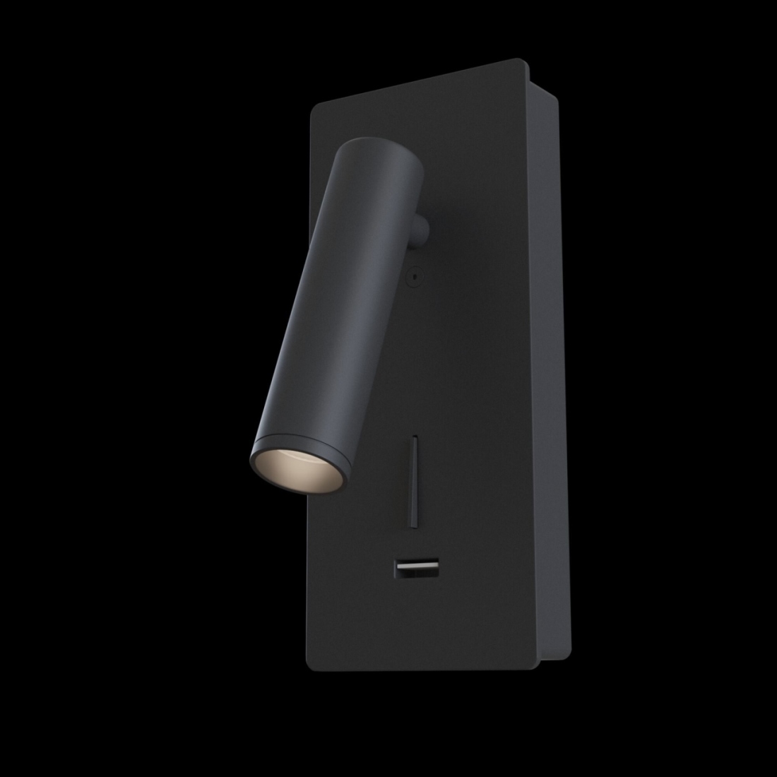 Бра для чтения светодиодное с выключателем и USB-портом Mirax C041WL-L3B3K — фото 2