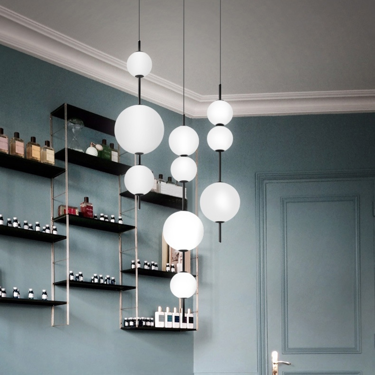Подвесной светильник LED White Beads Pendant D50 By ImperiumLoft 40.2133-0 275303-22 шарики — фото 9