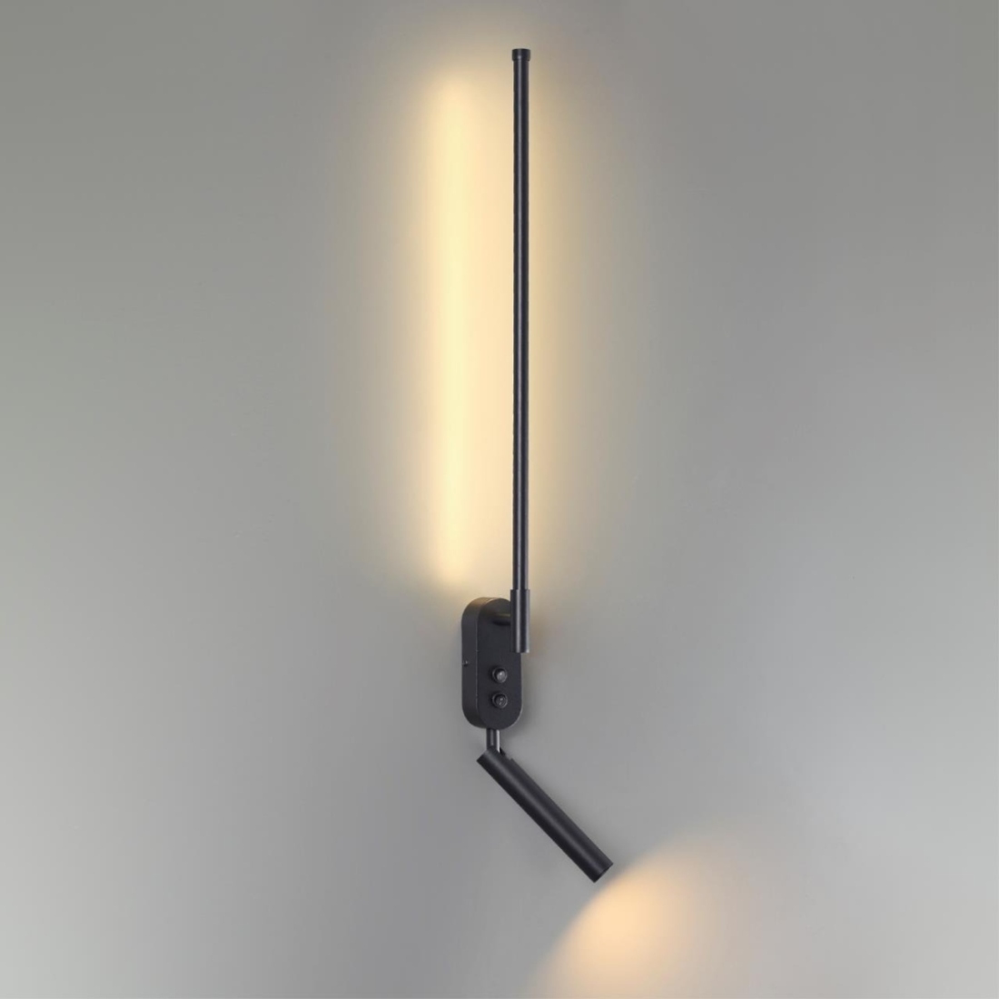 Настенный светильник Lumion Ferris 5680/9WL LEDIO черный LED 9W 700Лм 3000К 220V — фото 2