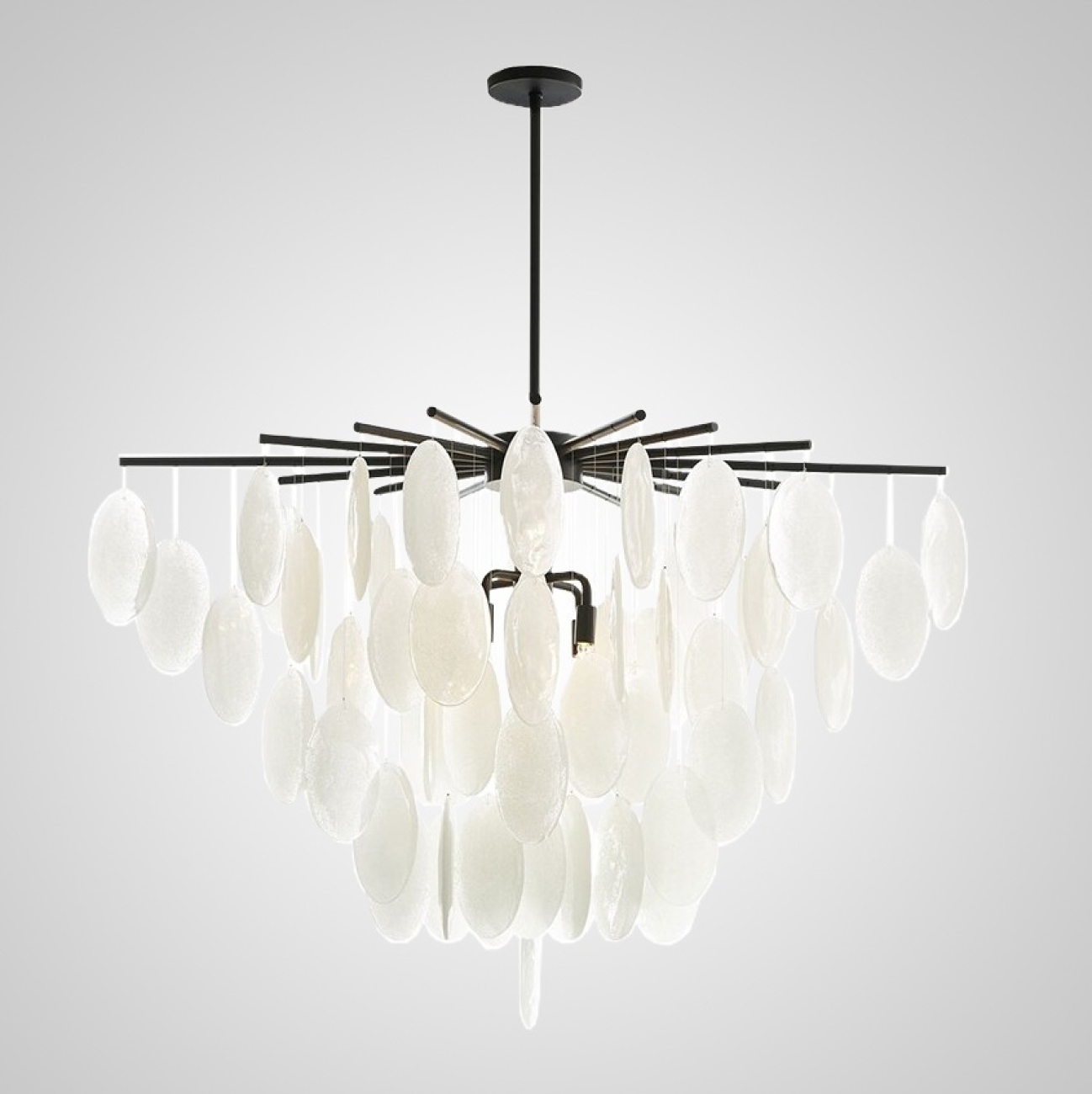 Потолочная люстра на штанге Ritta D68 Black By ImperiumLoft Ritta01 196784-23 — фото 7