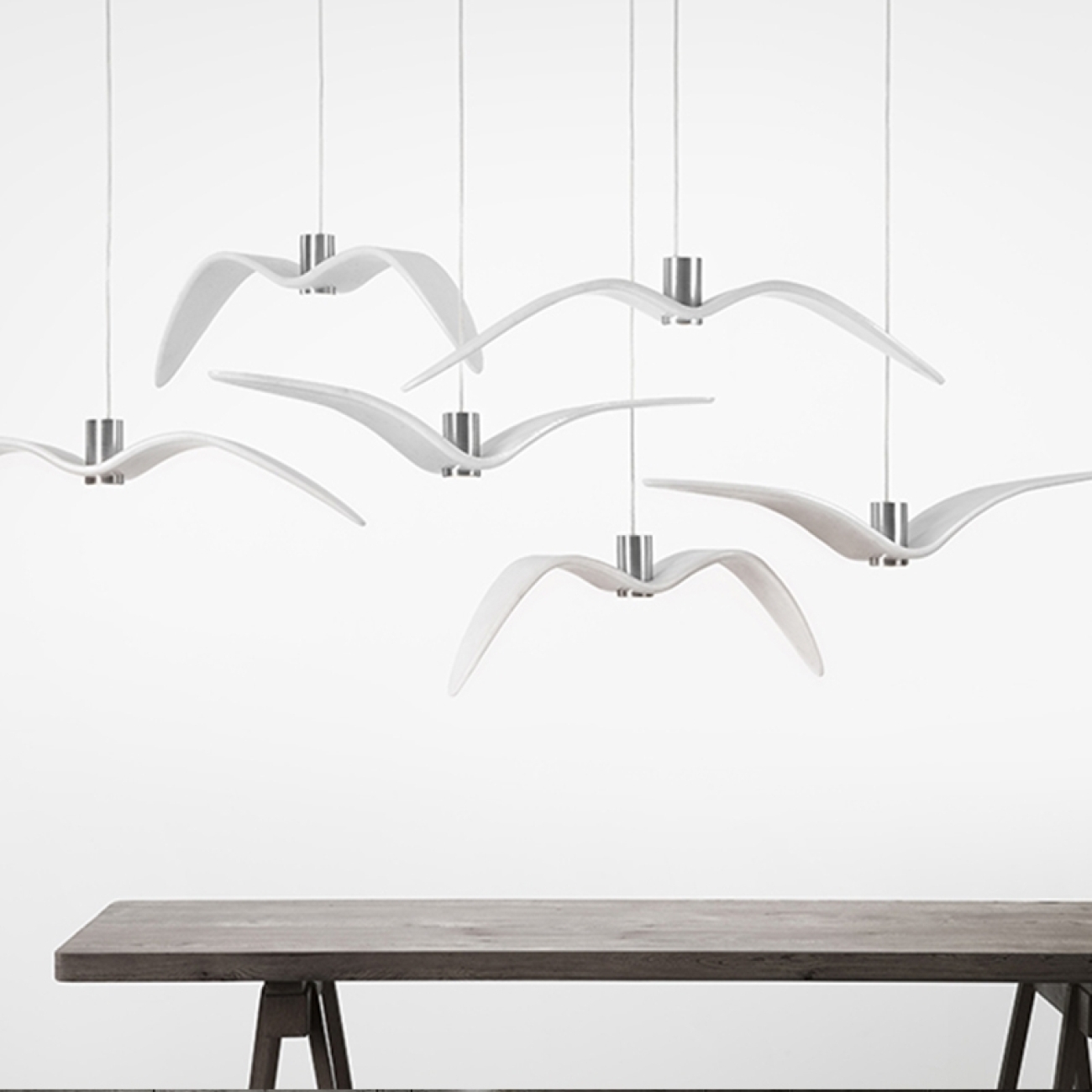 Подвесной светильник Brokis Night Birds White C ImperiumLoft 40.2189-0 (183502-22) — фото 6