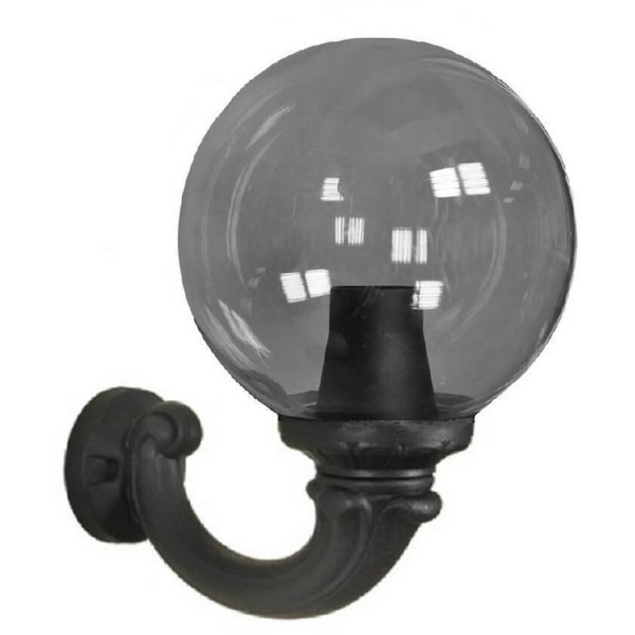Настенный фонарь уличный IP55 в форме шара Fumagalli Globe 300 G30.132.000.AZE27 — фото 1