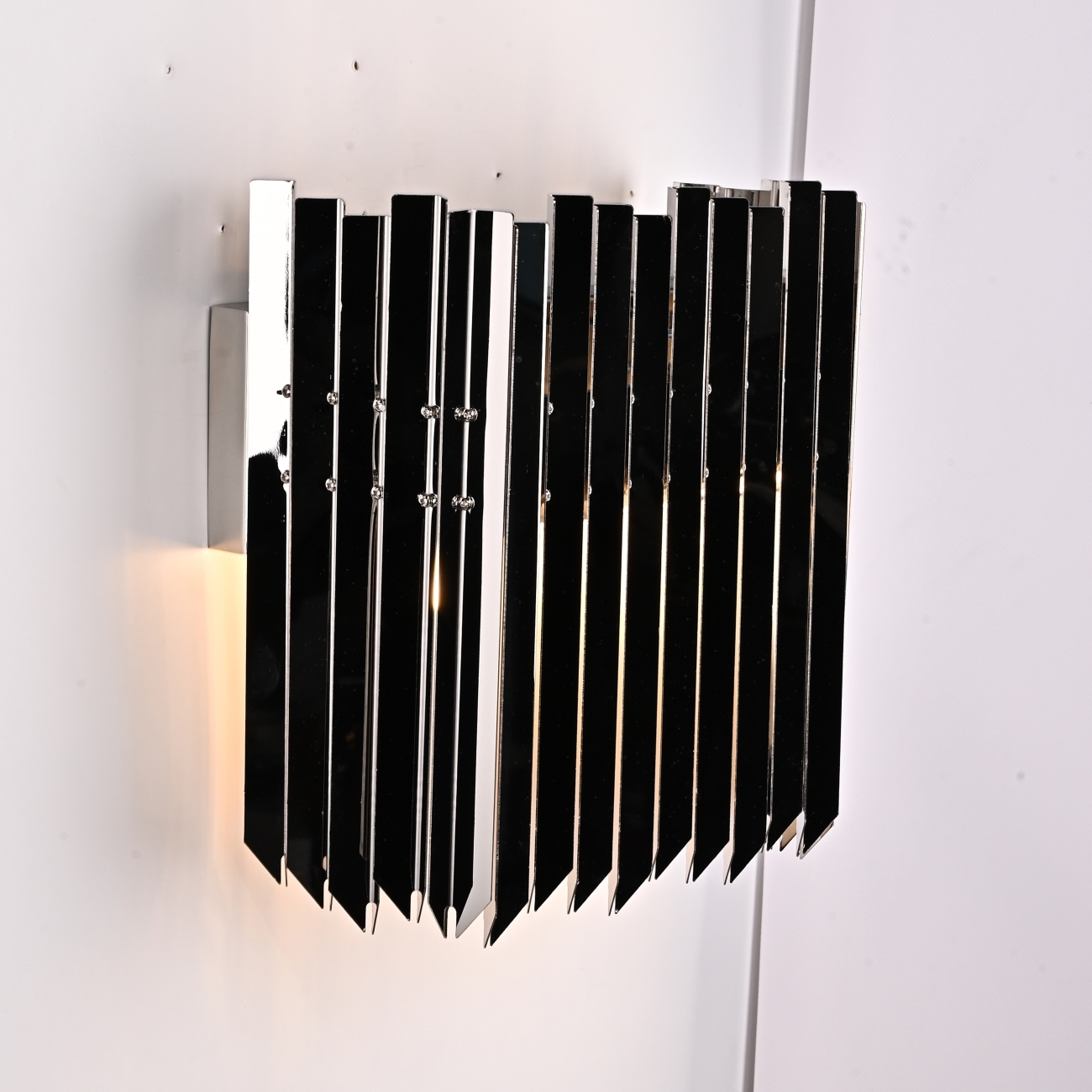 Настенный светильник Grace Lightning Facet Wall Lamp Silver By ImperiumLoft Grace01 310149-22 — фото 5