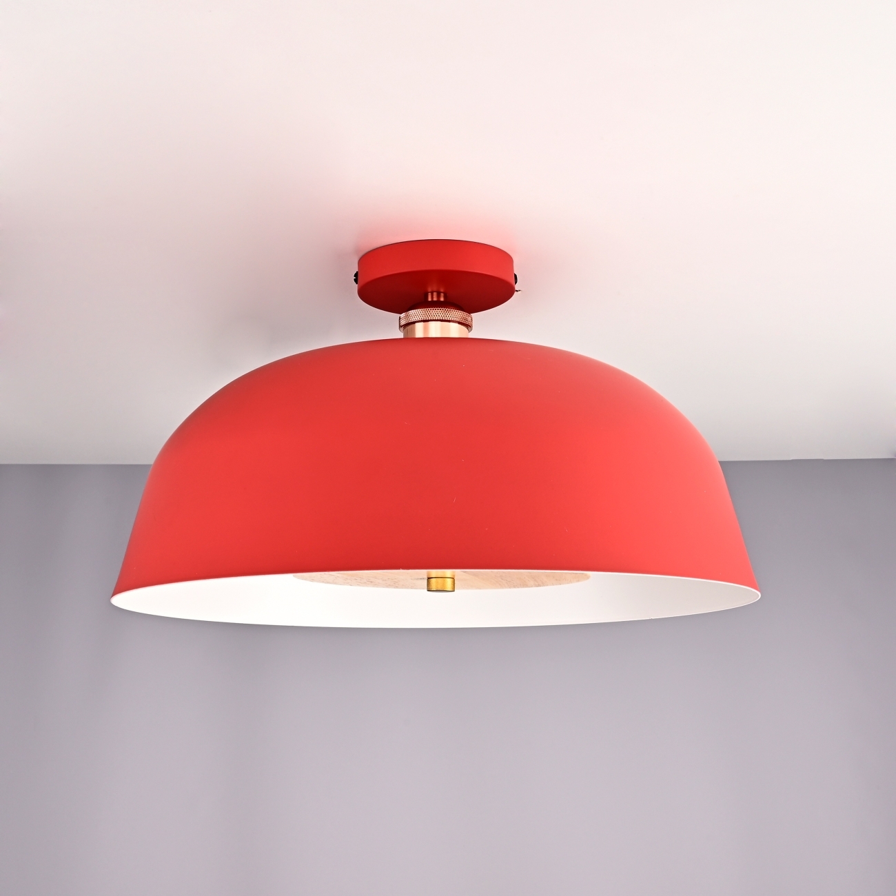 Потолочный светильник круглый Globemi Red D38 By ImperiumLoft Globemi01 307159-26 — фото 4