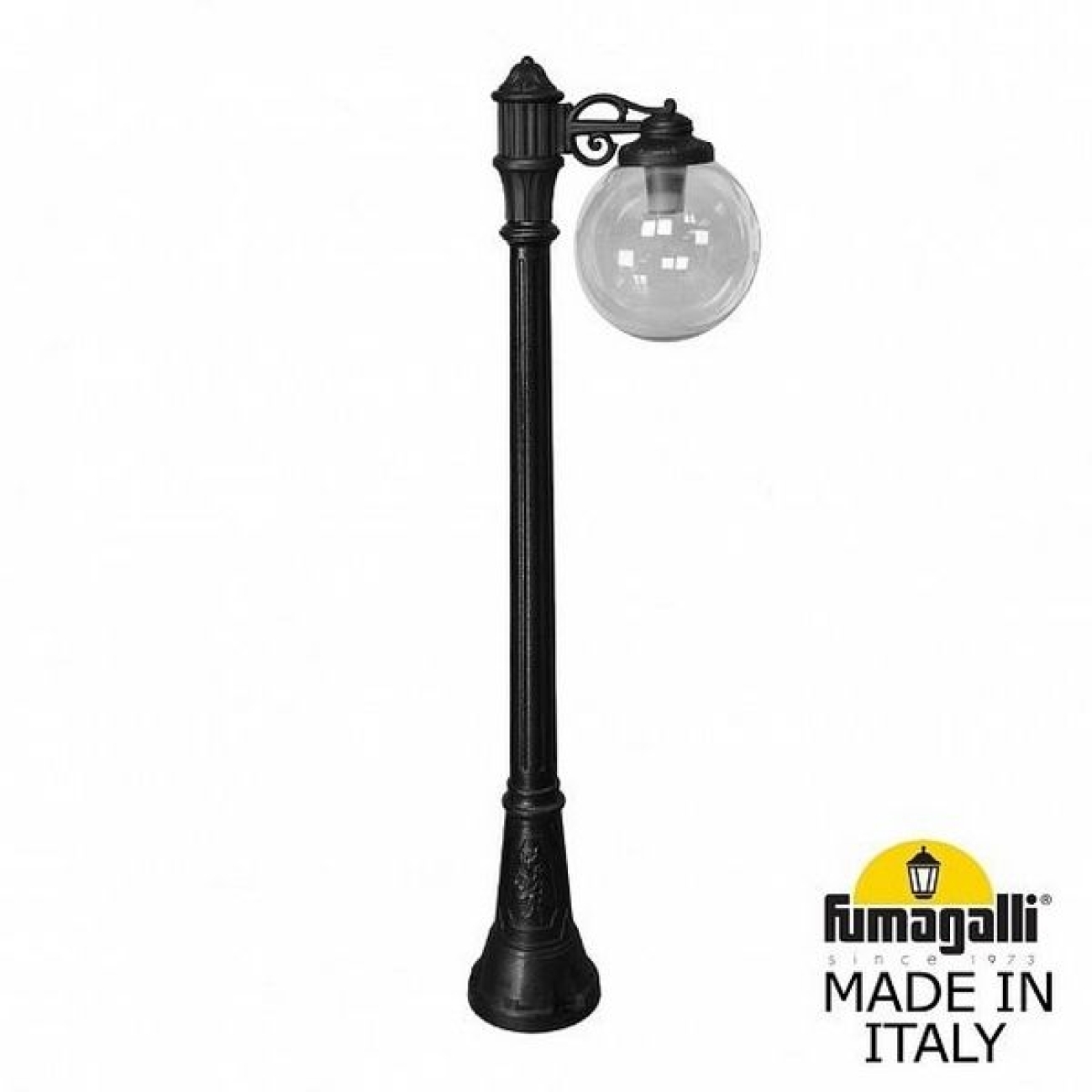 Наземный светильник IP55 уличный Fumagalli Artu BISSO/G300 1L. G30.158.S10.AZE27 в форме шара — фото 1