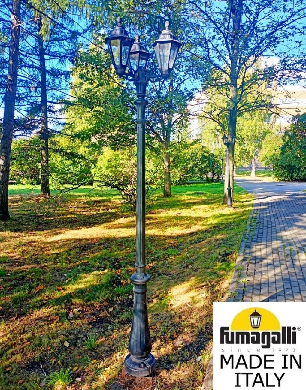 Наземный уличный фонарь Fumagalli Rut E26.202.S30.AXE27 — фото 9