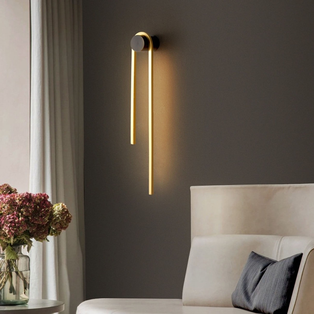 Настенный светильник LED WIKI B WALL H60 ImperiumLoft Wiki-B-Wall01 (227111-23, Умный дом, WiFi, голосовое управление) — фото 5