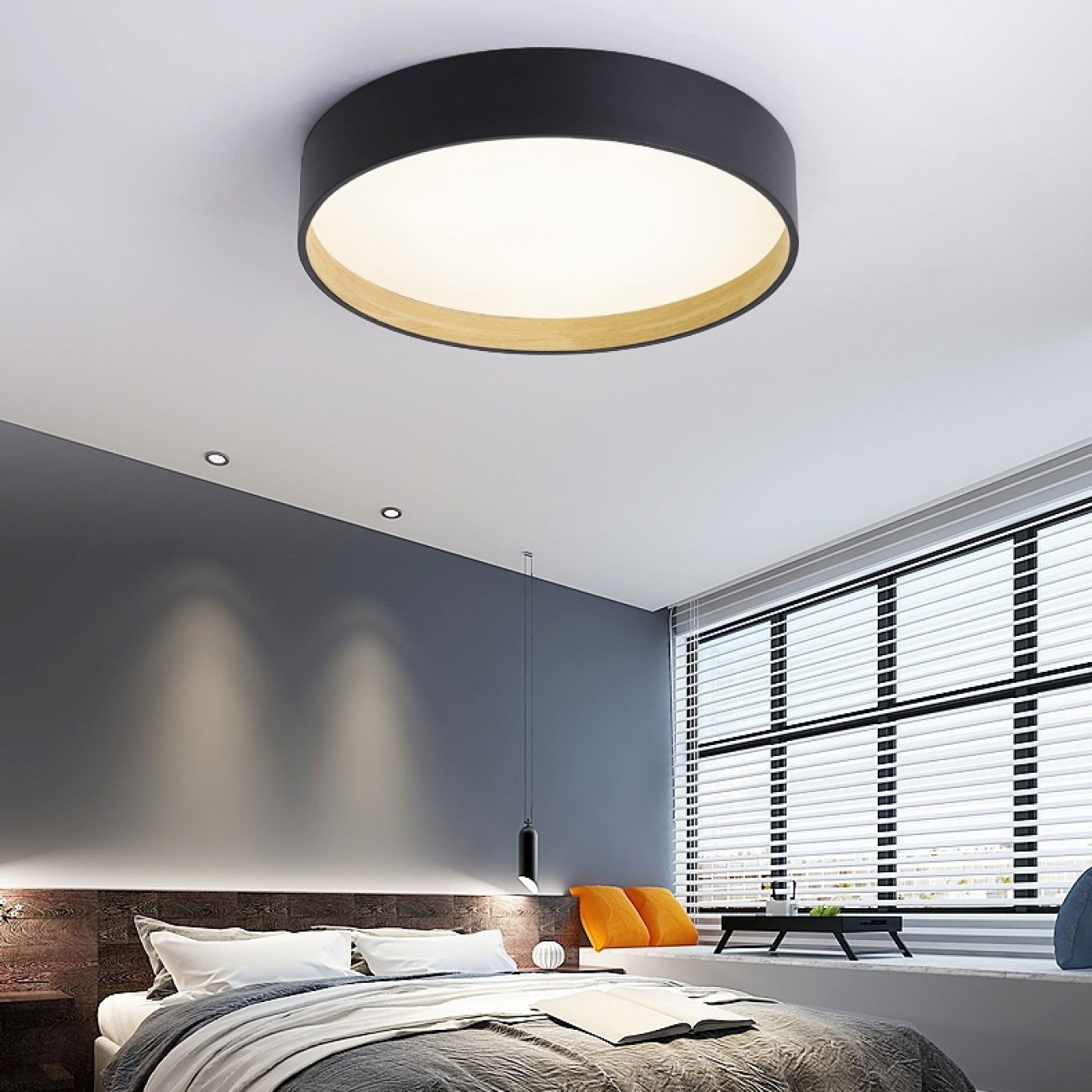 Потолочный светильник круглый LED Netty D40 Black By ImperiumLoft Netty01 224021-23 — фото 2