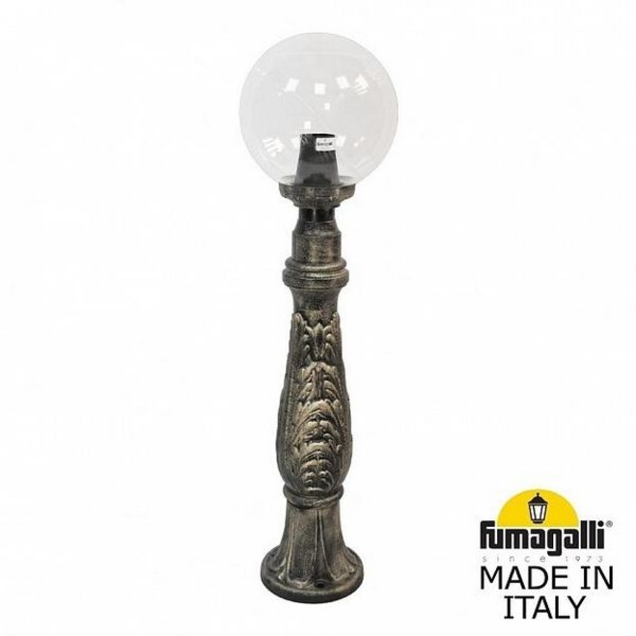 Наземный светильник IP55 уличный Fumagalli Iafaet.R/G250. G25.162.000.BXE27 в форме шара — фото 1