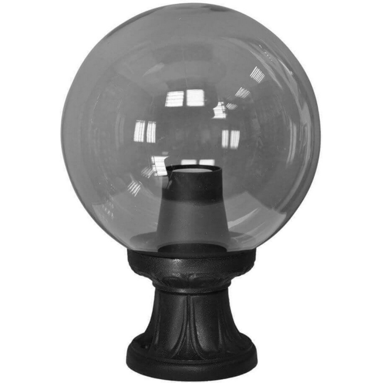 Наземный светильник IP55 уличный Fumagalli Globe 250 G25.110.000.AZE27 в форме шара — фото 1