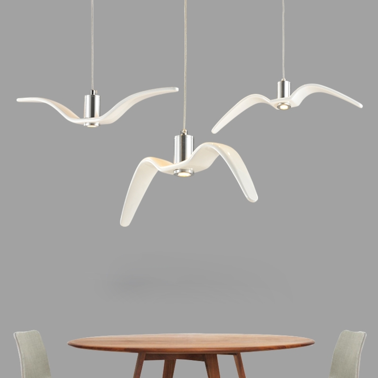 Подвесной светильник Brokis Night Birds White C ImperiumLoft 40.2189-0 (183502-22) — фото 3