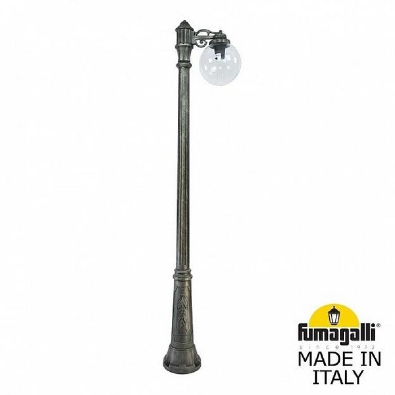 Наземный светильник IP55 уличный Fumagalli Ricu/G250 1L. G25.157.S10.BXE27 в форме шара — фото 1