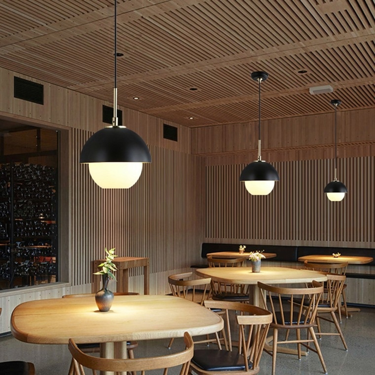 Потолочный светильник подвесной шириной 20 см Olve B By ImperiumLoft Olve_B_01 334018-26 в форме шара — фото 4