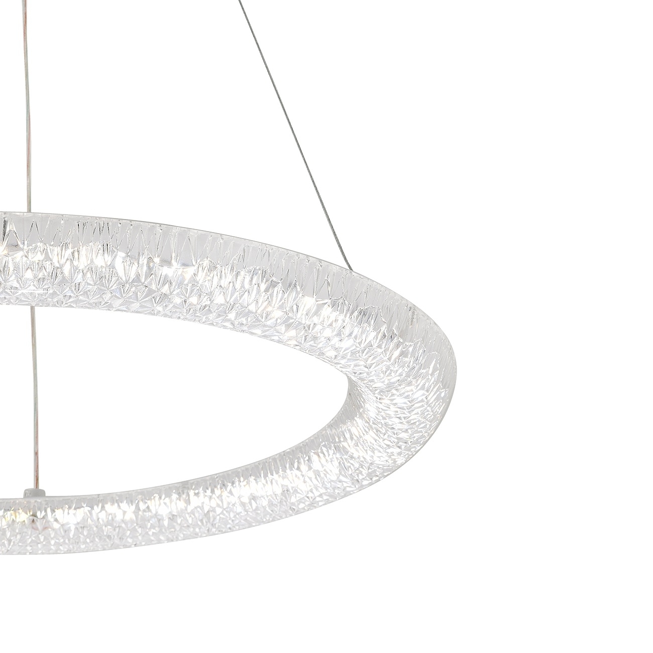 Подвесной светильник с пультом светодиодный в форме кольца Escada Horda 10293/1LED — фото 5