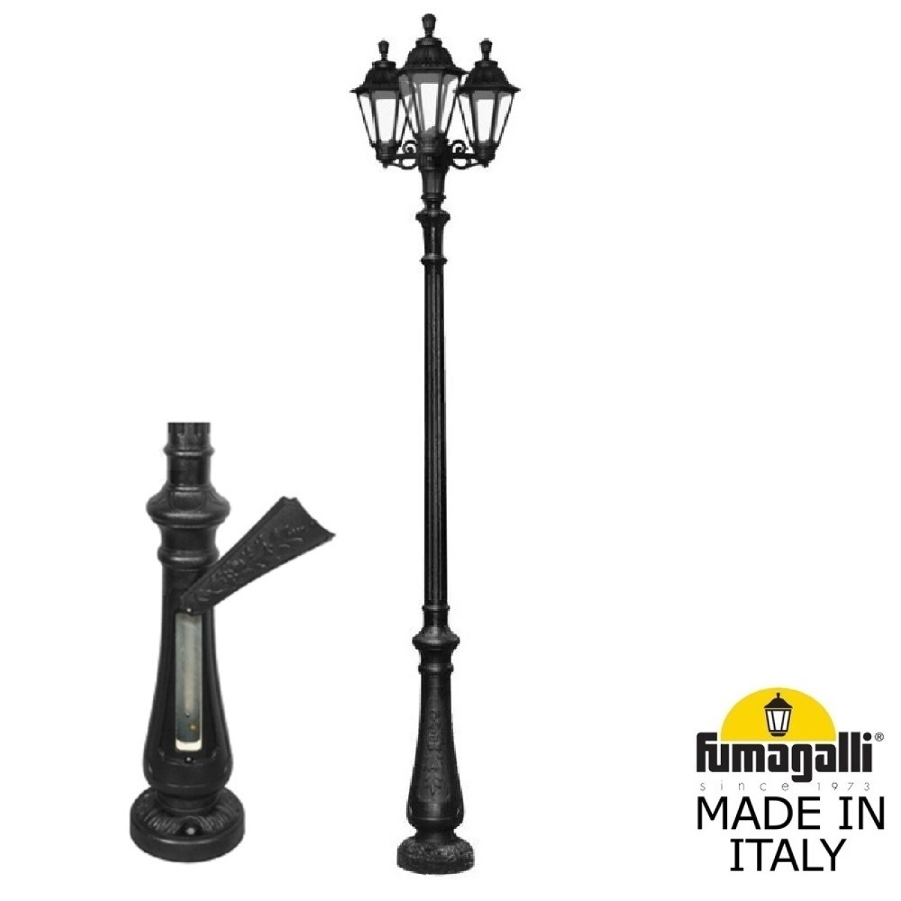 Наземный уличный фонарь Fumagalli Rut E26.202.S30.AXE27 — фото 4