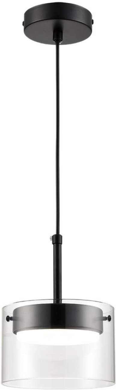 Подвесной светильник Lumion Natalina 8232/1 черный/прозрачный, металл/стекло LED GX70 1*10W 220V — фото 4